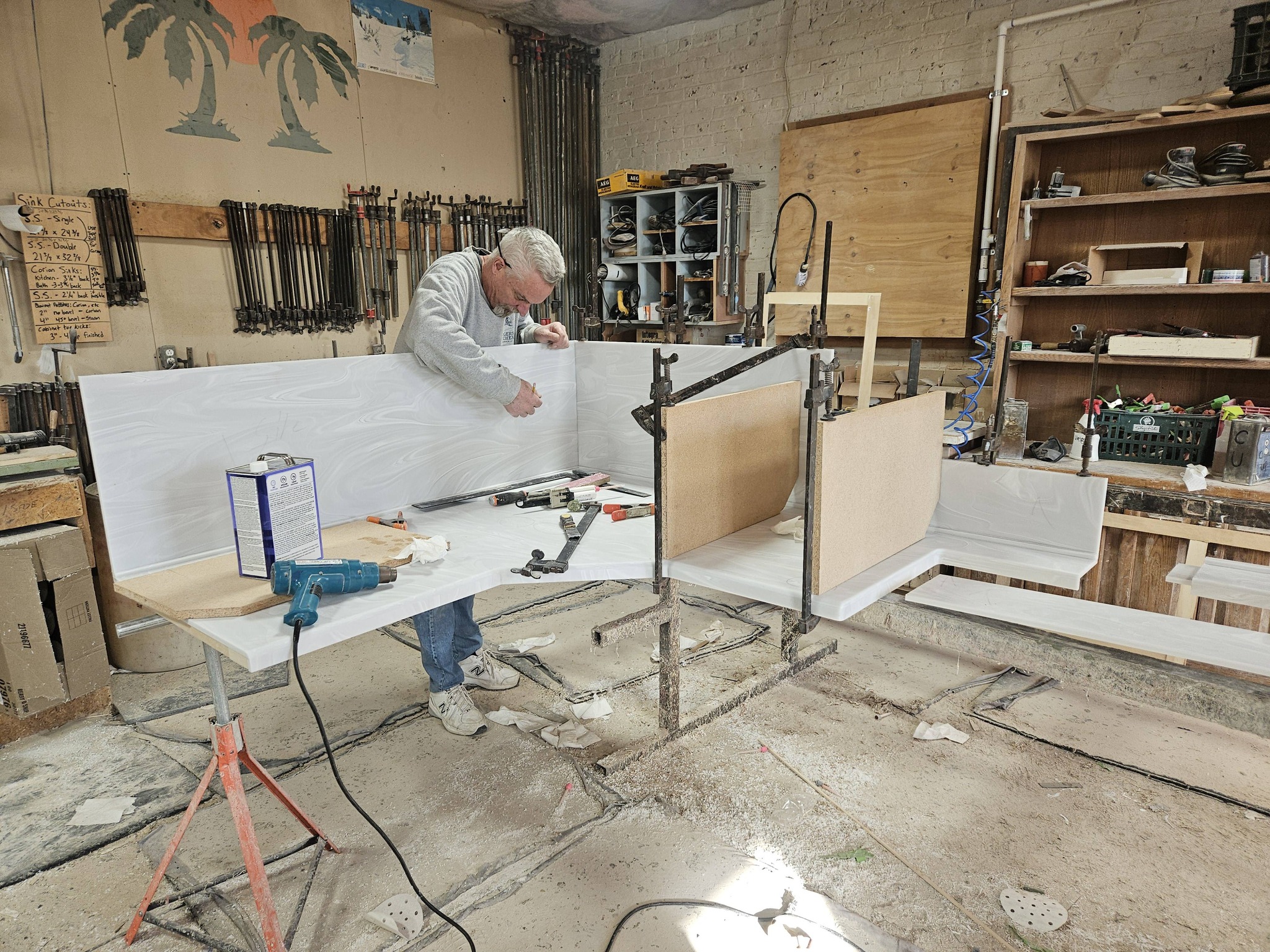 Jim in the shop - Rogers Kitchens