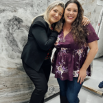Particia Groberio-Ewing, Manager at AGF Surfaces with Courtney Smith, Business Operations Director