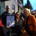 Receiving our Proclamation from Senator Cathy Osten